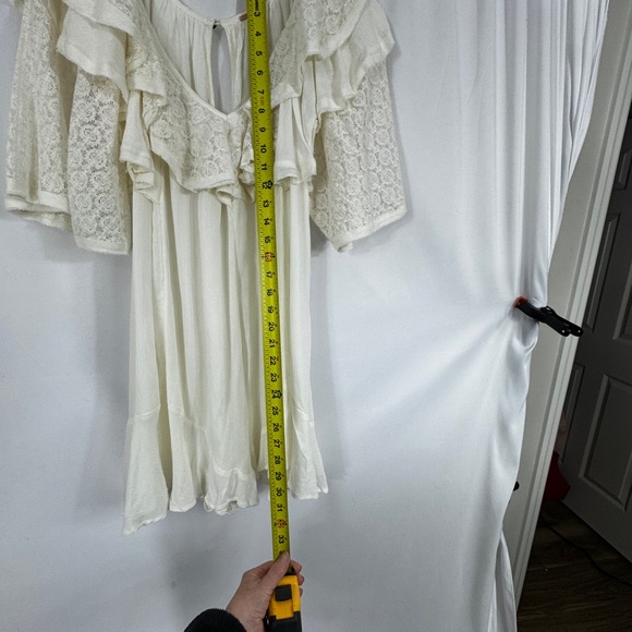 Free People Rush for Rompers Ruffle Neck Romper - Picture 9 of 11